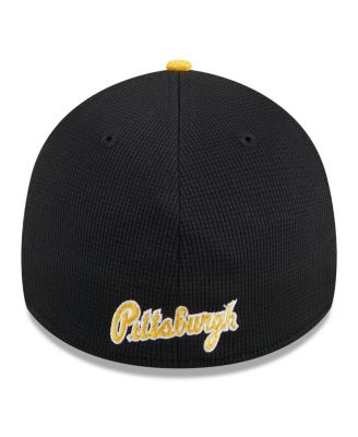 Men's Black Pittsburgh Pirates 2024 Batting Practice 39THIRTY Flex Hat