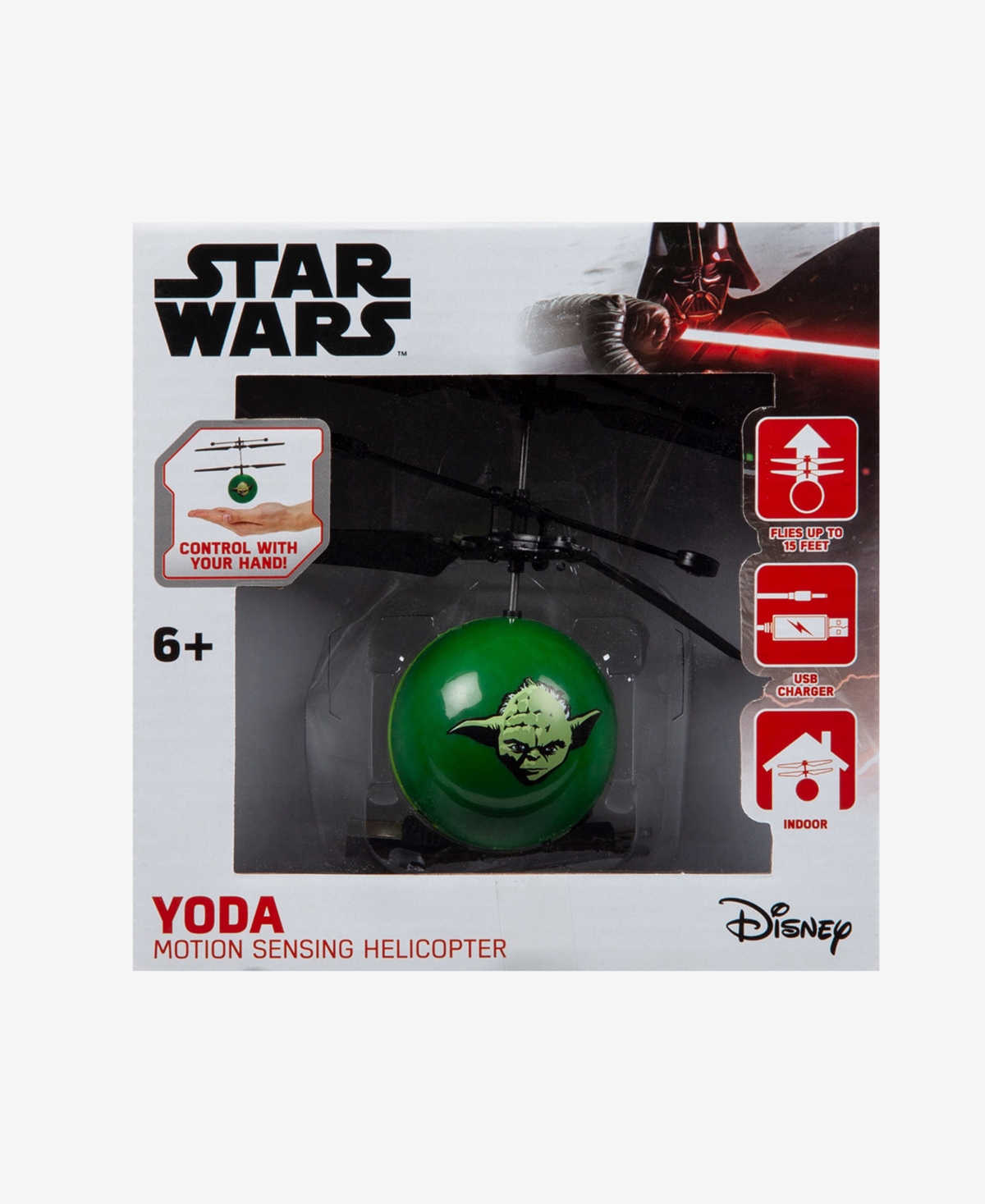 World Tech Toys Star Wars Yoda Ir Ufo Ball Helicopter In Multi