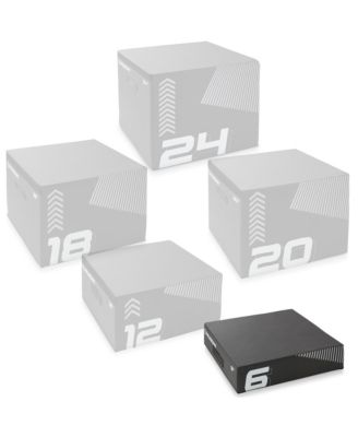 6" Soft Foam Plyometric Box - Jumping Plyo Box for Training and Conditioning