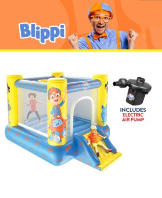 Moonbug Blippi Inflatable Bouncer with Slide
