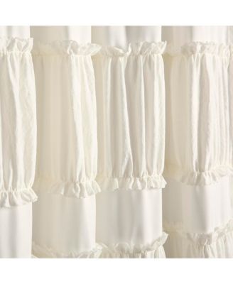 Nova Ruffle Window Curtain Panels