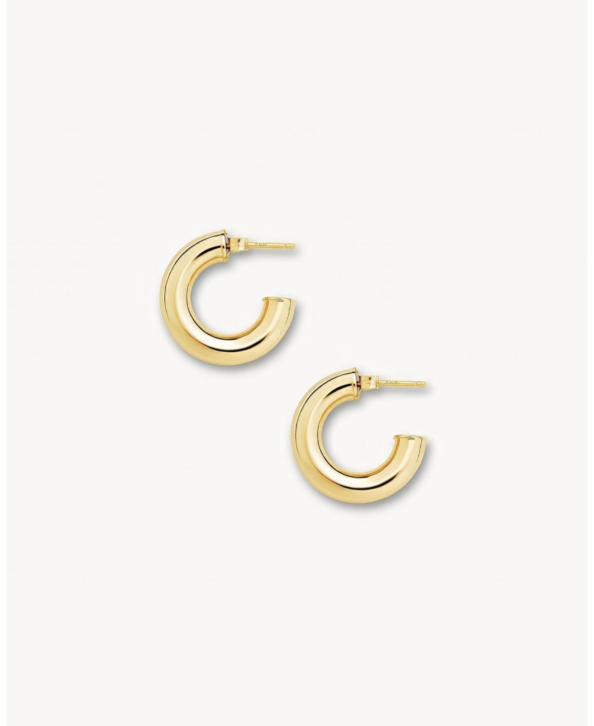 .75" Perfect Hoops in Gold - Gold