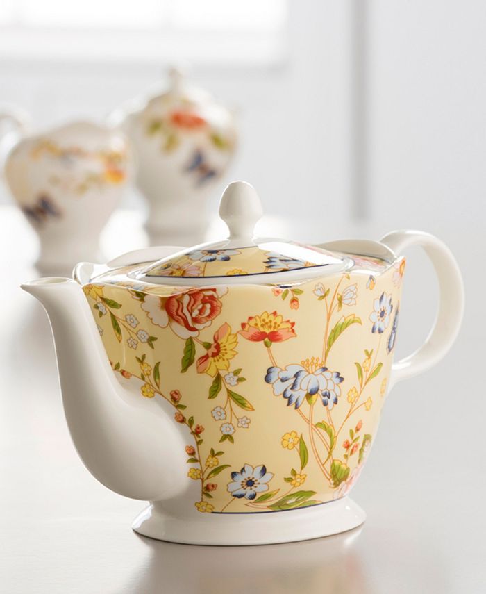 Aynsley China Cottage Garden Teapot Macy's