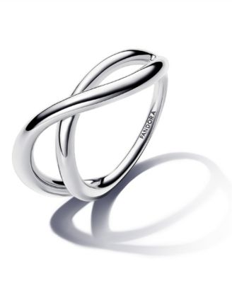   Shaped Infinity Ring
