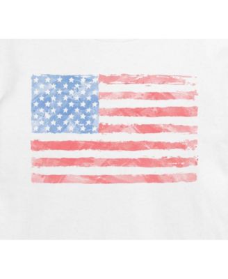 Trendy Juniors Flag Cropped Tee