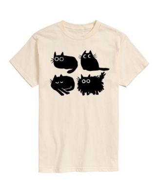 Trendy Juniors Cat Grid Graphic Tee