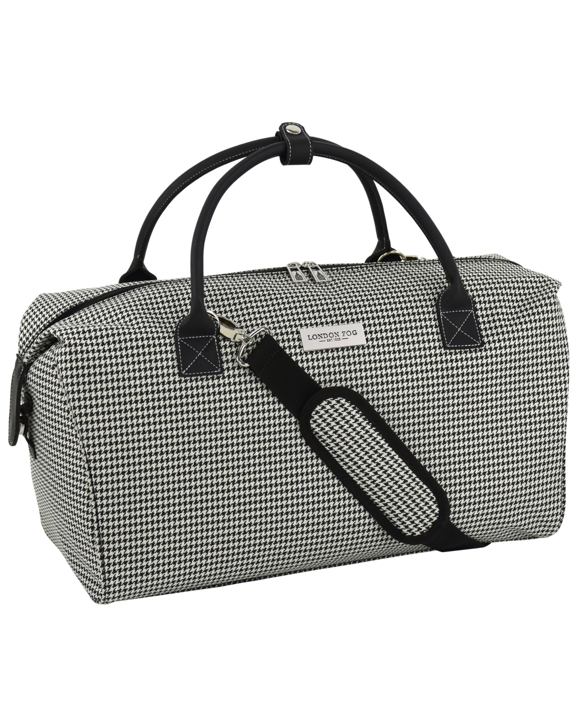 Cambridge 20" Weekender - Black White Houndstooth