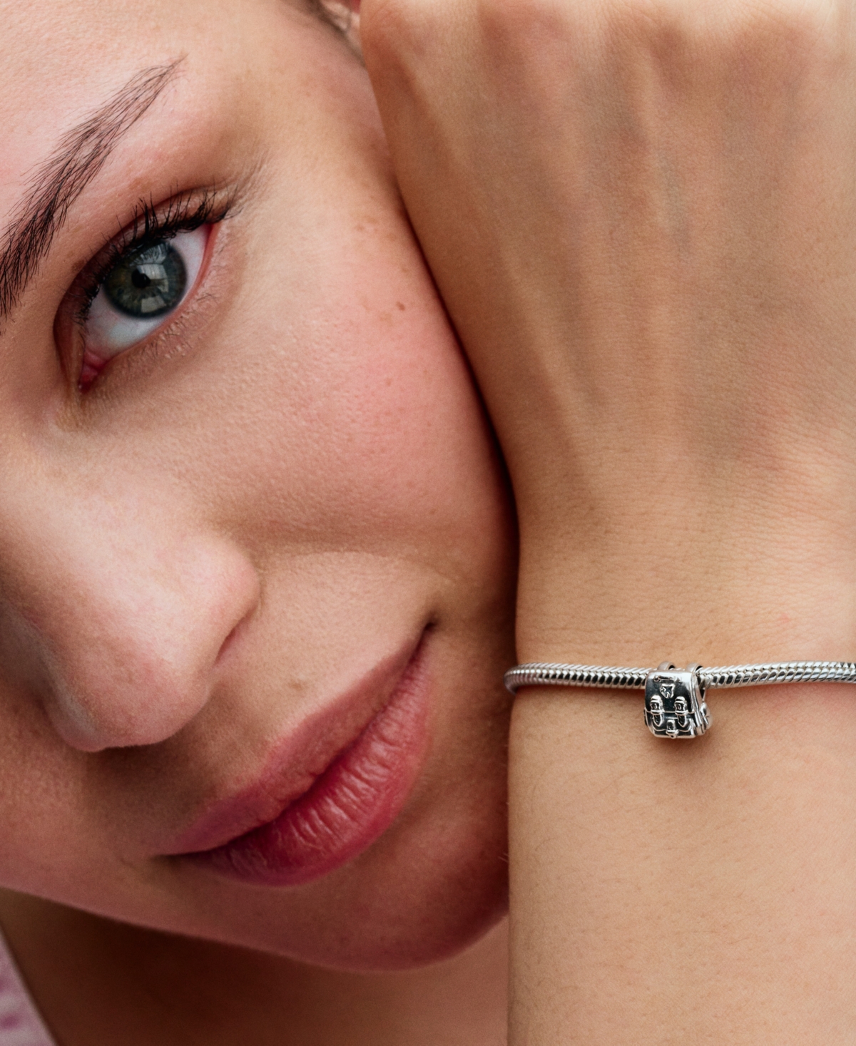 Pandora Sterling Silver Adventure Backpack Charm In Silver