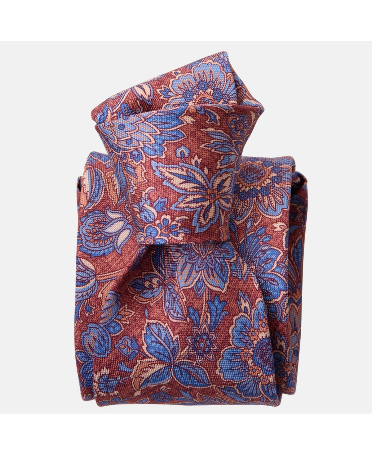 Men's Catania - Printed Silk Tie for Men - Yellow