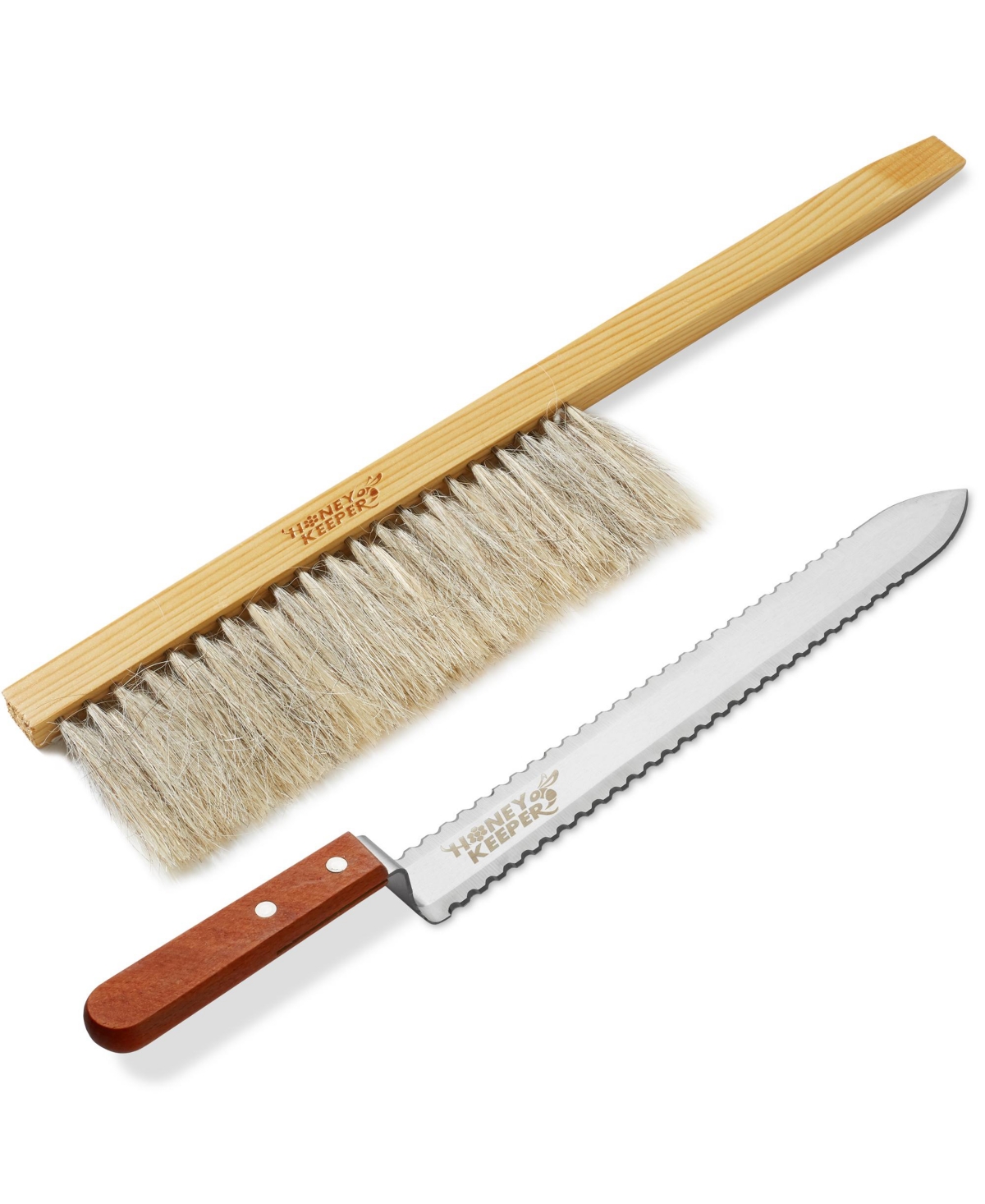 Honey Keeper 12-Piece Beekeeping Tool Kit - Essential Starter Supplies for Beginner Beekeepers - Assorted Pre-Pack