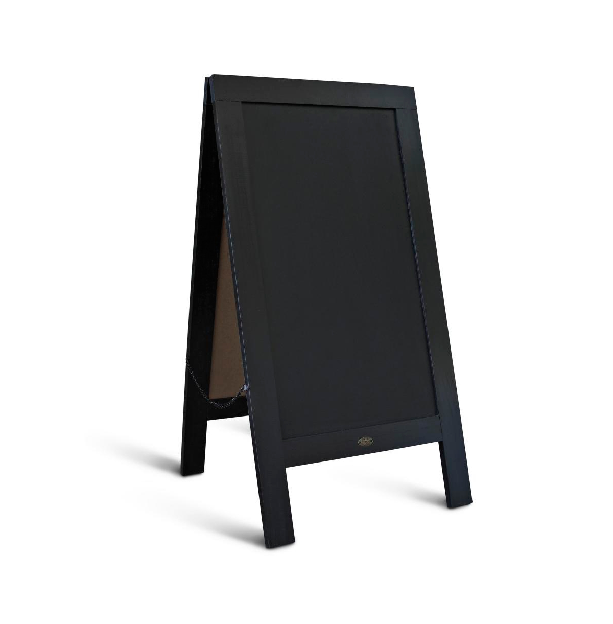 Magnetic A-Frame Chalkboard Deluxe Set / Outdoor Sidewalk Chalkboard Sign / Large 40" X 20" - Rustic green