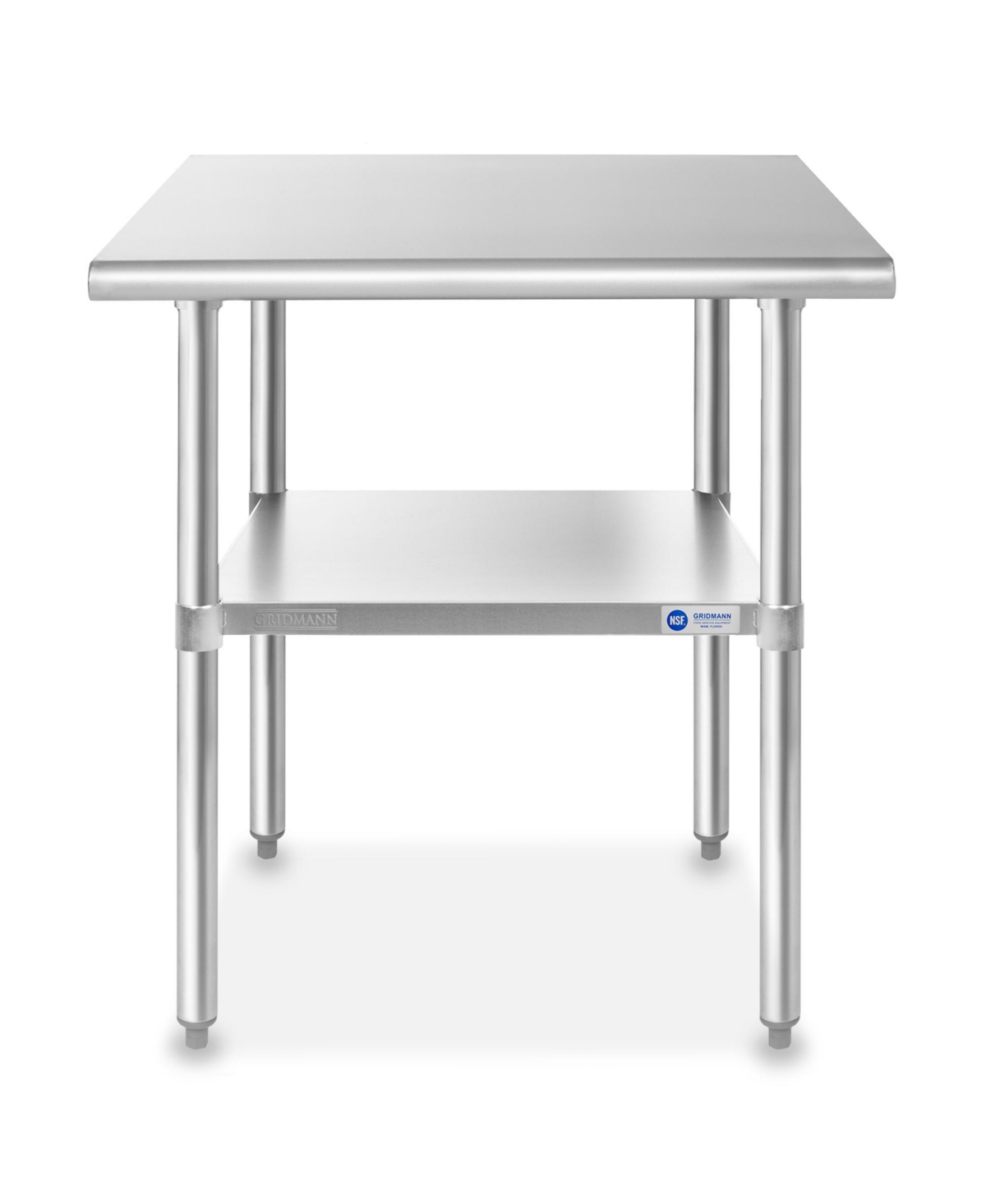 Gridmann 36 x Stainless Steel Table w/ Undershelf, Nsf Commercial Kitchen Work & Prep Table
