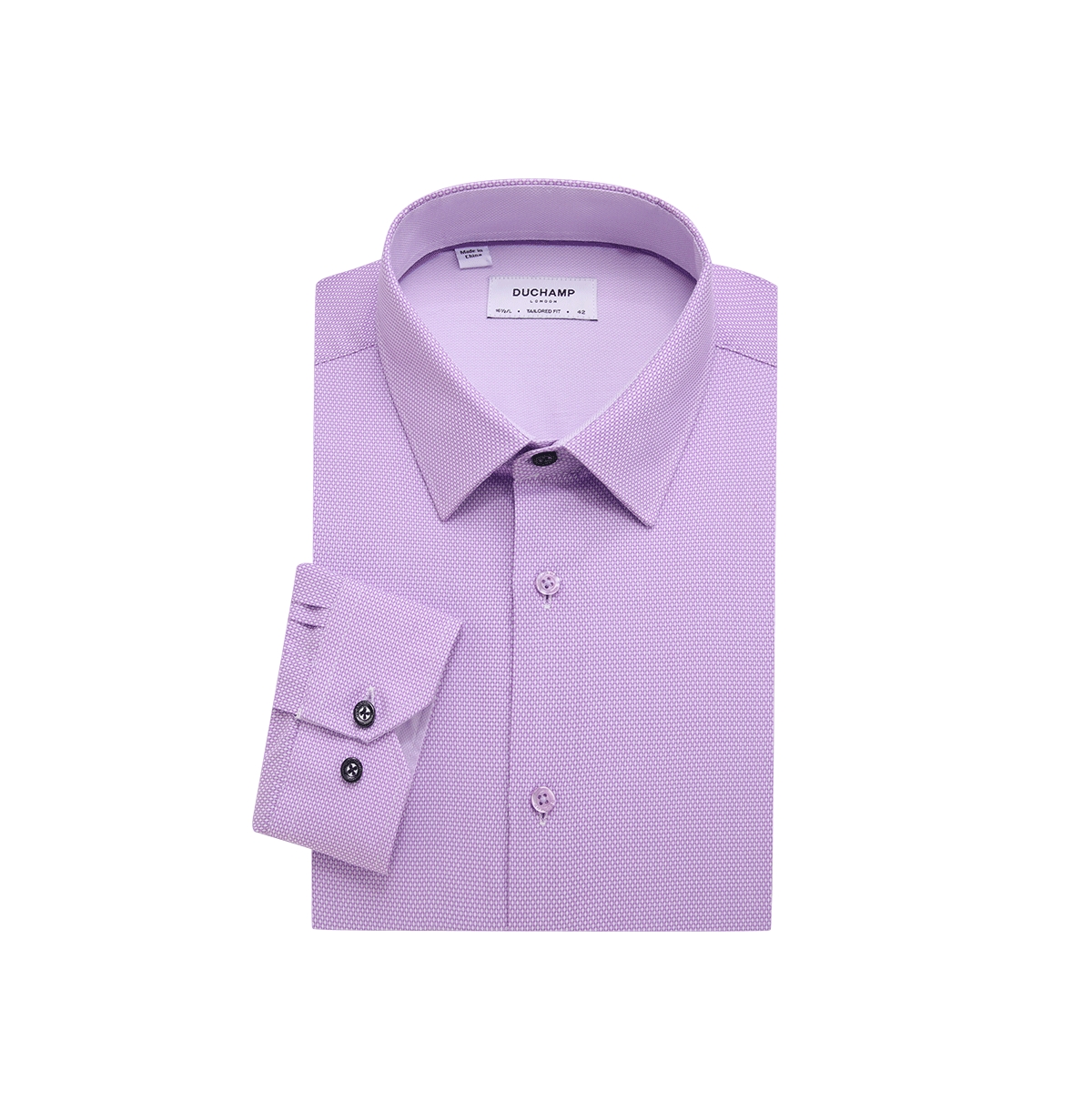 Men's Fancy Neat Dress Shirt - Lilac