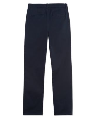 Little Boys Uniform Stretch Twill Pant with Reinforced Knees