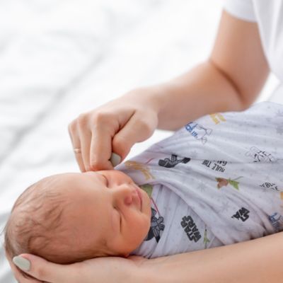 Star Wars 2-Pack Cotton Muslin Newborn Baby Swaddle Blankets
