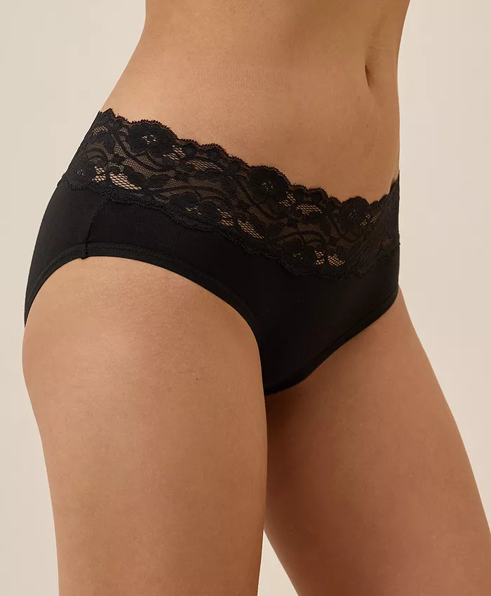 Women's Lace Waist Brief 3-Pack - thumbnail 2