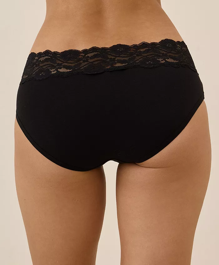 Women's Lace Waist Brief 3-Pack - thumbnail 4