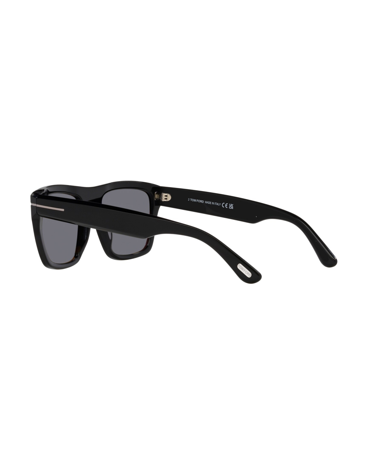 Tom Ford Men's Polarized Sunglasses, Alberto In Black Shiny