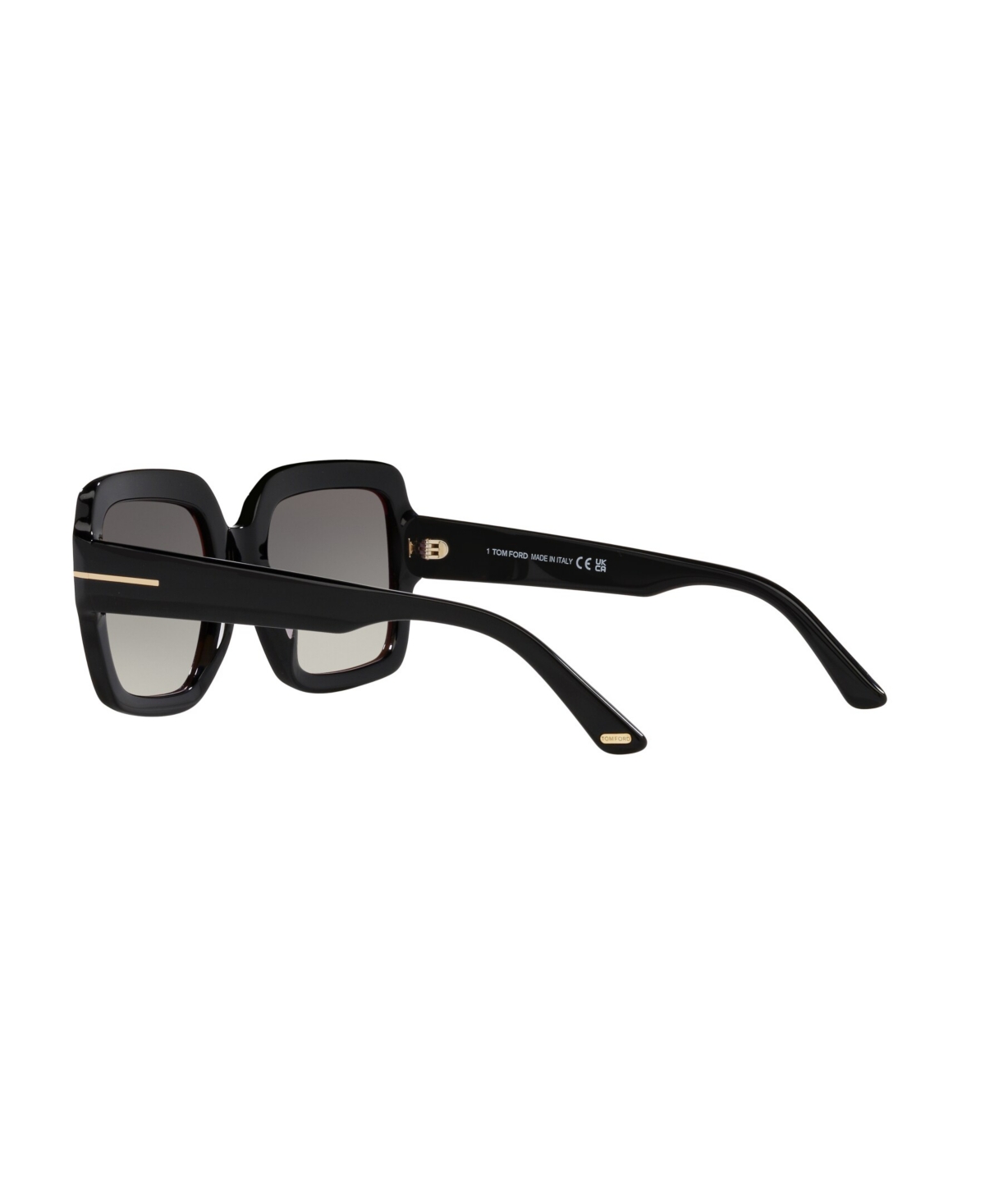 Tom Ford Woman Sunglass Kaya In Black Shiny