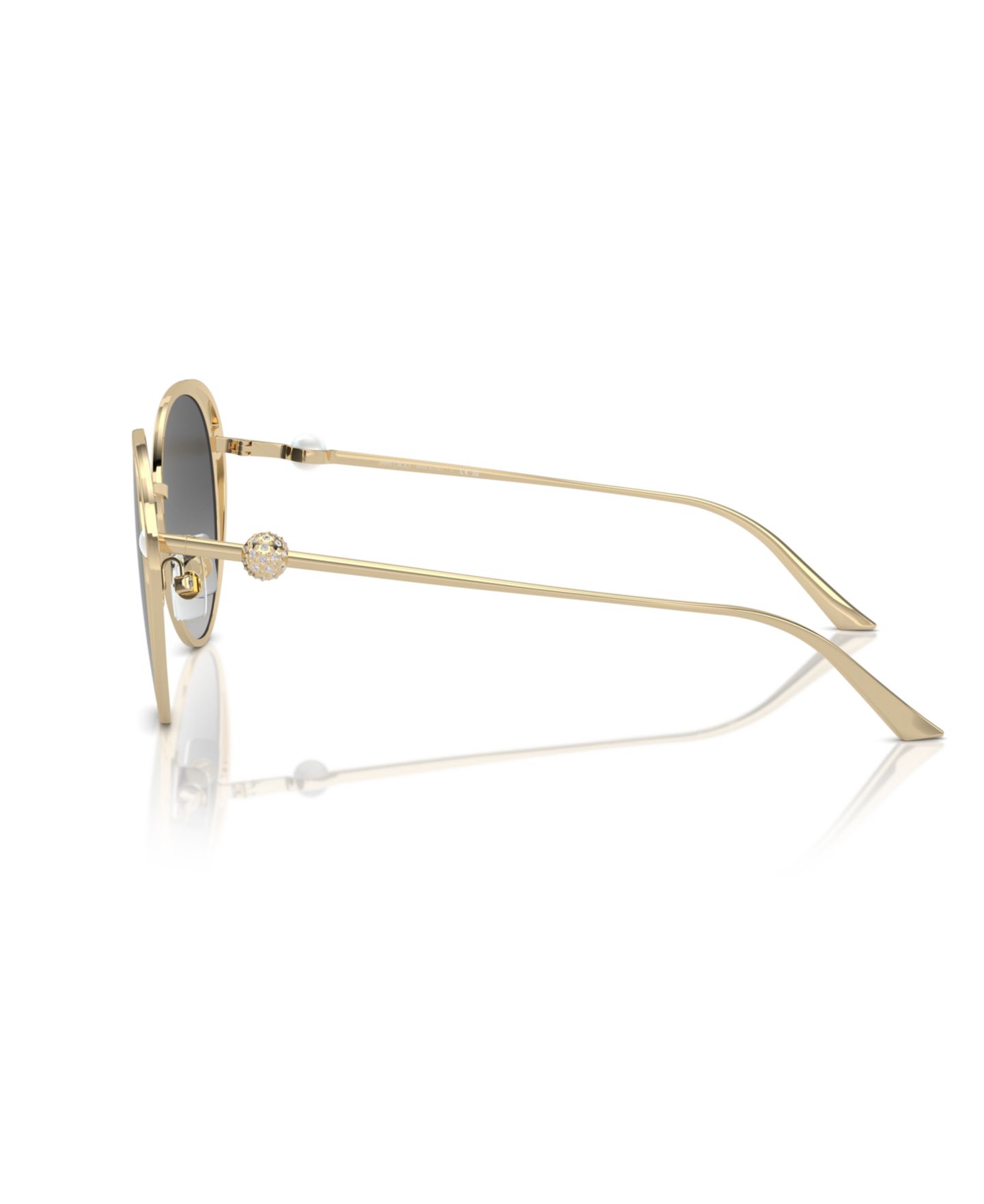 Женские солнцезащитные очки Jimmy Choo Sunglasses, JC4003HB, цвет: Серый — фото 3