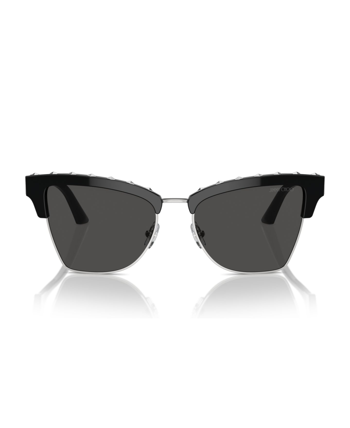 Женские солнцезащитные очки Jimmy Choo Sunglasses, JC5014, цвет: Тёмный коричневый — фото 7