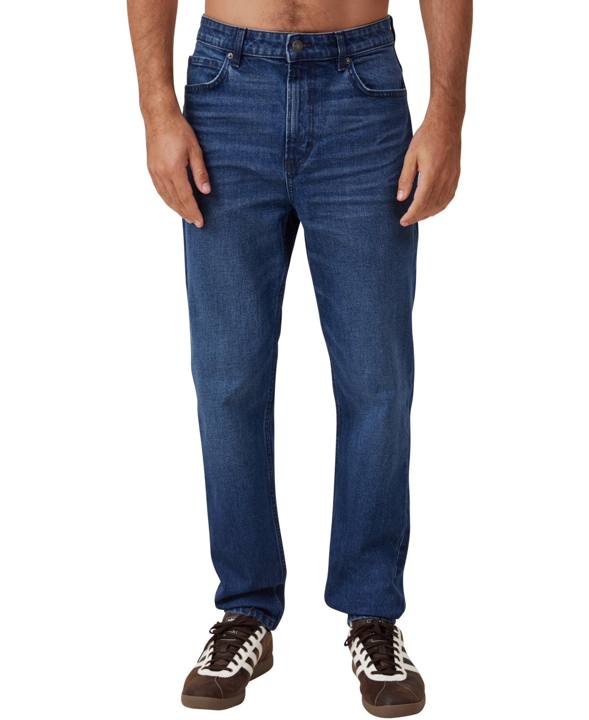 Cotton On Men's Relaxed Tapered Jean In Soma Blue