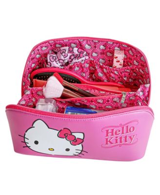 Hello Kitty Sanrio Quilted Travel Cosmetic Bag