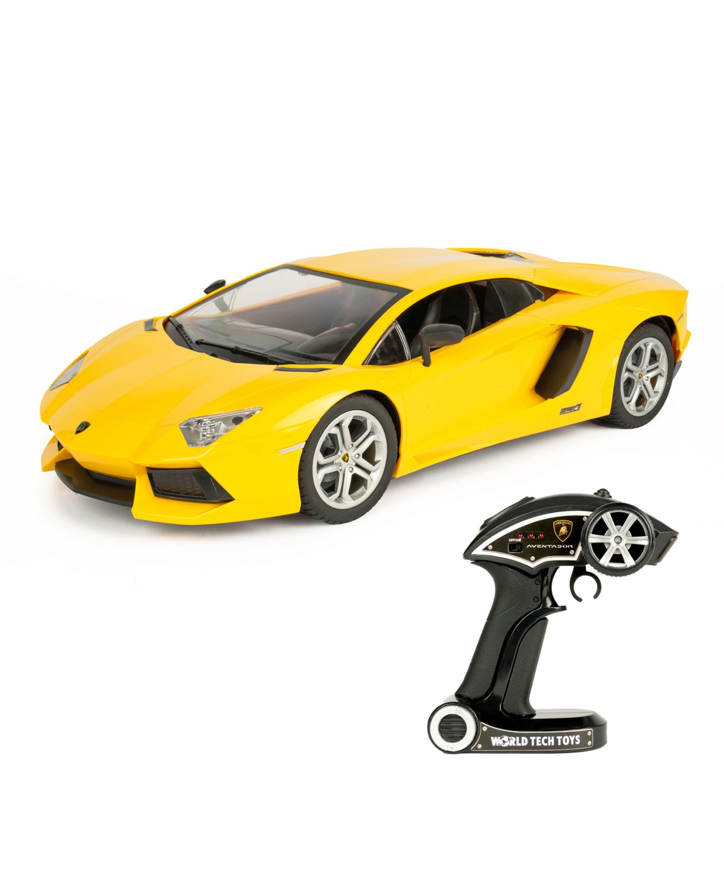 Детская игрушка World Tech Toys 1:10 Scale Lamborghini Aventador Electric Remote Control Car — фото 1