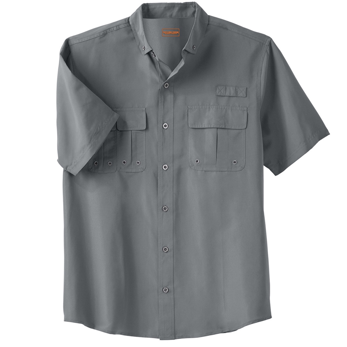 Boulder Creek Big & Tall by KingSize Off-Shore Short-Sleeve Sport Shirt
