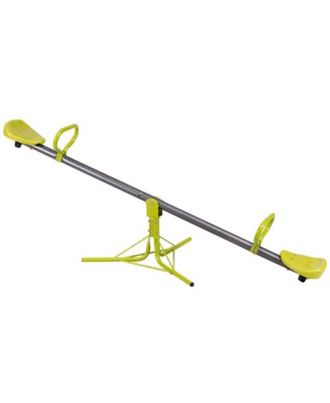 Детский игровой набор SUGIFT Kids Seesaw Swivel Children Teeter Totter Outdoor Play Set for 2 Children, цвет: Зелёный