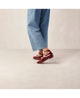 Women's Luke Leather Ballet Flats