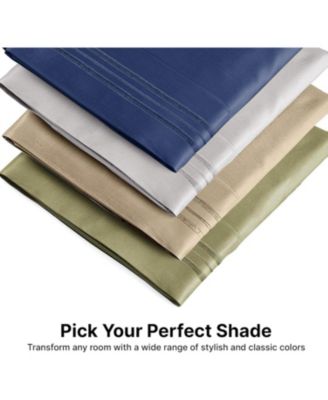 Soft Microfiber Pillowcase Set of 2 - King