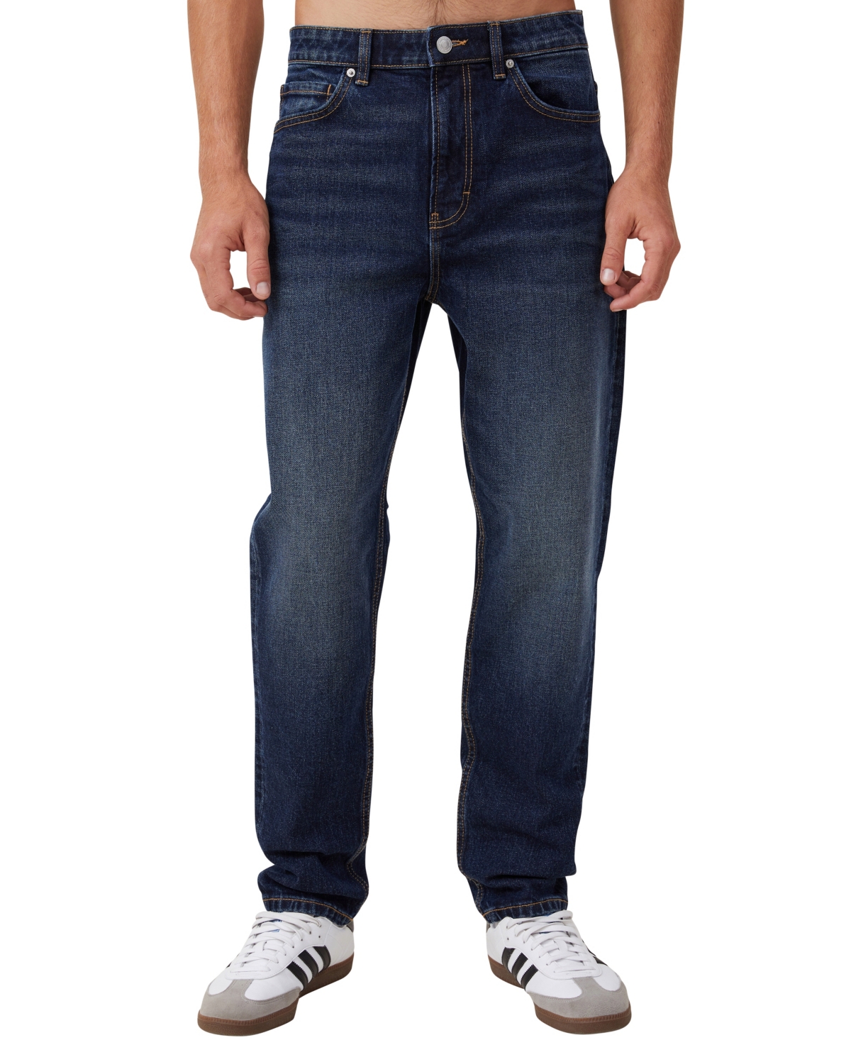 Cotton On Men's Relaxed Tapered Jean In Motel Blue