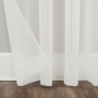 Sheer Voile Grommet Curtain Panel