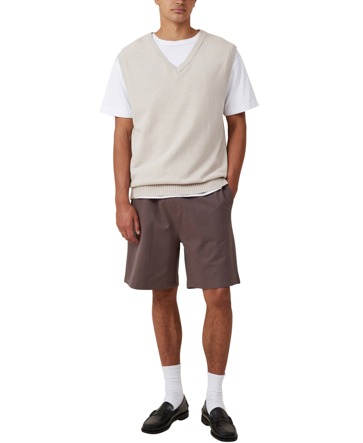 Cotton On Men's Oversized Fleece Short