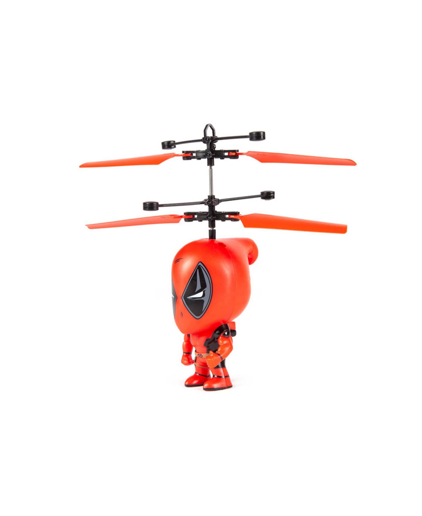 Детская игрушка World Tech Toys 3.5 Inch Marvel Deadpool Coaxial Rotor Flying Figure Helicopter — фото 2