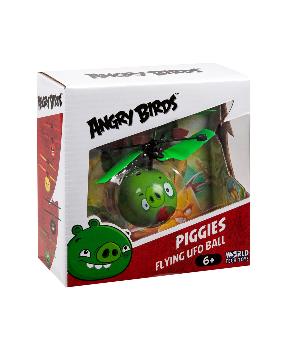 World Tech Toys Rovio Angry Birds Movie The Pigs Ir Ufo Ball Helicopter In Multi
