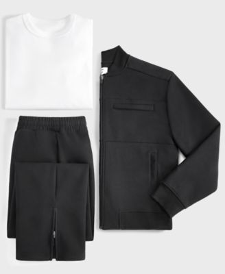 Mode Of One Men's Regular-fit Full-zip Track Jacket, Created For Macy's In Caspian Waters