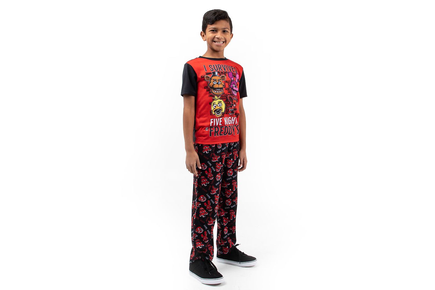 Youth Sleepwear Set Tee Shirt, Sleep Shorts, Sleep Pants