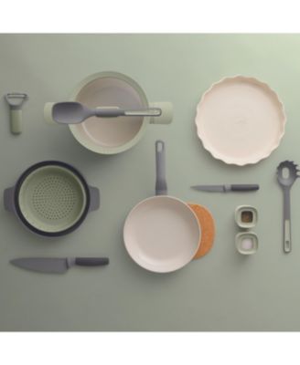 Balance Non-stick Ceramic Saute Pan 10.25", 3.1qt. With Glass Lid, Recycled Aluminum