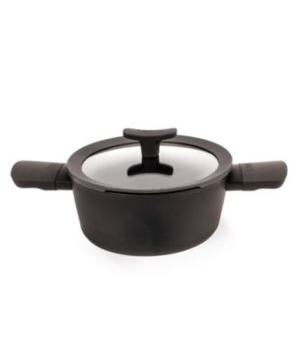 Leo 10Pc Non-stick Ceramic Cookware Set With Glass Lid