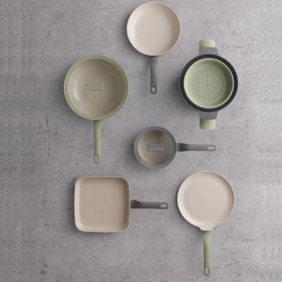 Balance 3Pc Non-stick Ceramic Specialty Cookware Set, Recycled Aluminum