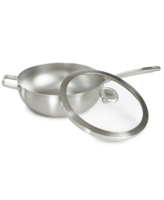 Graphite 4Pc Cookware Set With Glass Lids, Recycled 18/10 Stainless Steel