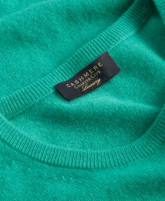 100% Cashmere Women's Petite Long-Sleeve Crewneck Sweater, Created for Macy's