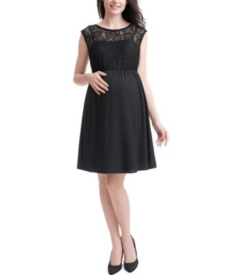 kimi + kai Maternity Lace Skater Dress ...