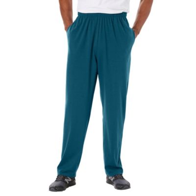 Big & Tall Lightweight Jersey Open-Bottom Sweatpants