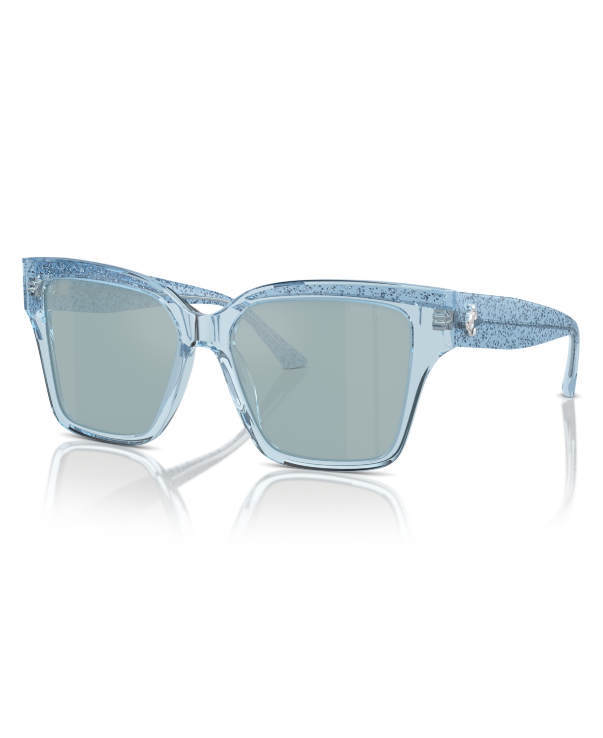 Women's Sunglasses, JC5003 - Transparent Azure Glitter