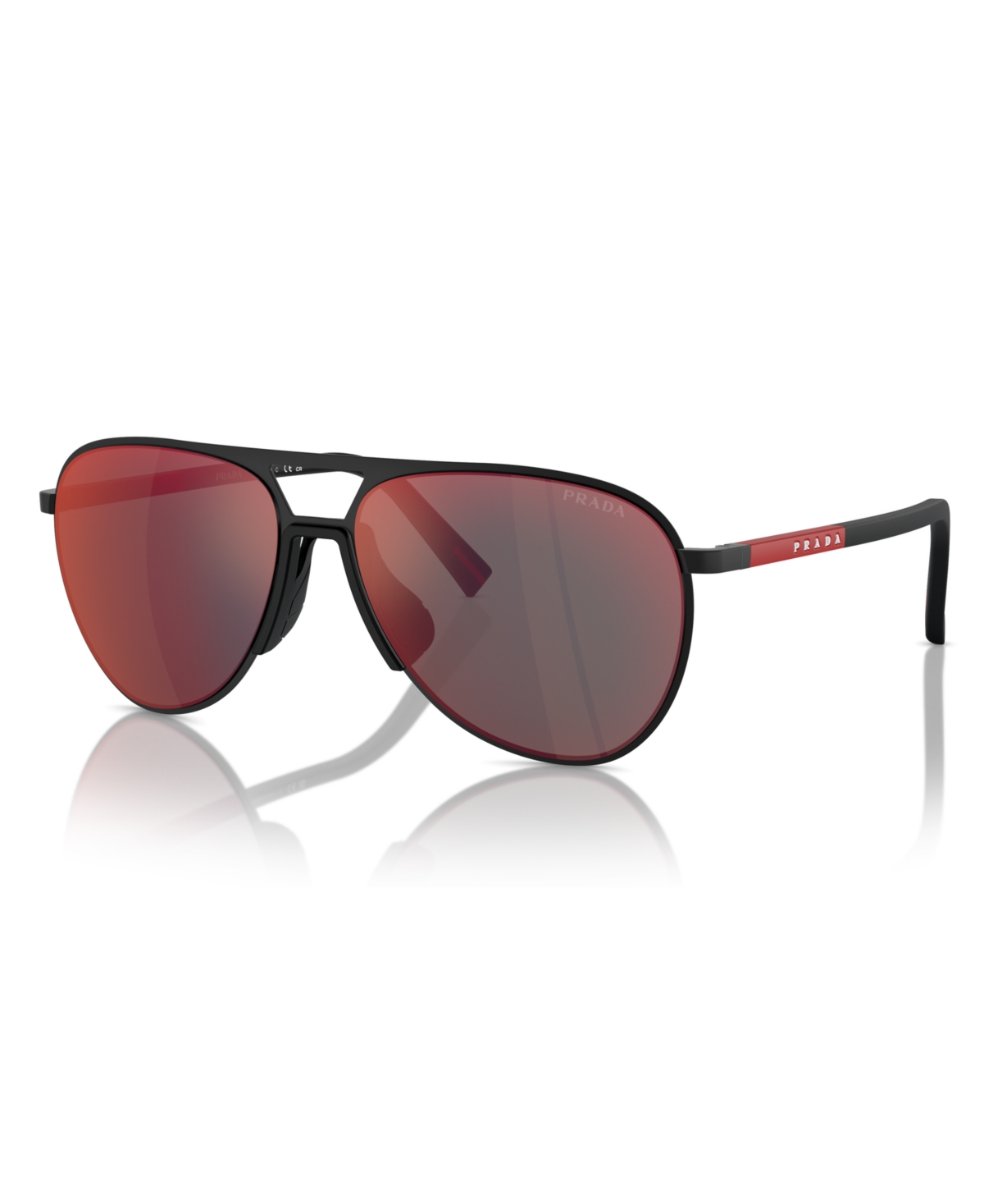 Men's Sunglasses, Ps 53ZS - Black Rubber