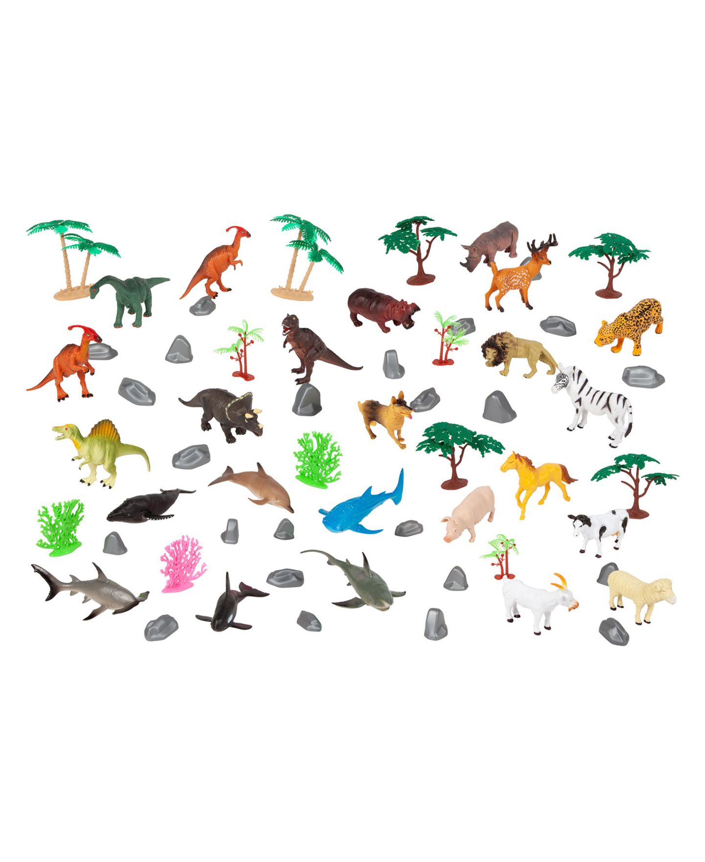 Детский игровой набор World Tech Toys Imagine Zone Dinosaur 60-Piece Playset, от 3 лет — фото 2