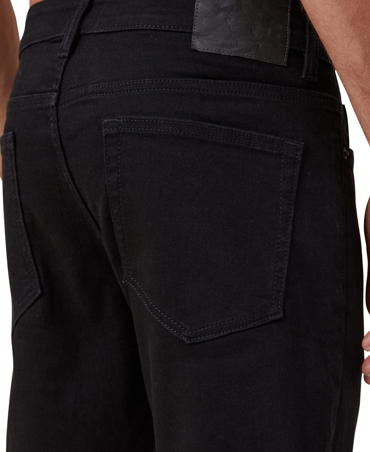 Shop Cotton On Men's Slim Tapered Jean In Dreamy Black
